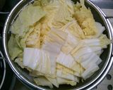 簡単！　ニラ　白菜　豚バラの　炒め煮♪　作り方2写真