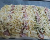 うちのピザ①ウインナーとじゃがいも作り方3写真