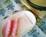 ＊チーズとハムのオムレット＊作り方3写真