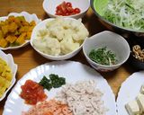 豆腐&根菜でわんこも一緒にジャ—サラダ♪作り方1写真