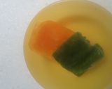 ✾離乳食　小松菜と人参のミルクスープ✾作り方1写真