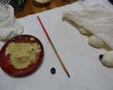 ナンメきなこ白ぶどうパン作り方3写真