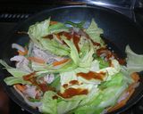 回鍋肉一人まえ作り方8写真