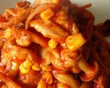 簡単！速攻お弁当！豚肉のケチャップ炒め作り方10写真