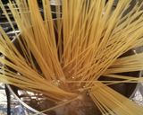 しらすと野沢菜のパスタ作り方1写真