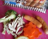 ウインナーとレモンのさっぱりレンジ蒸し♪作り方2写真