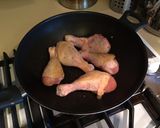 骨付きチキンで☆ほうれん草カレー作り方3写真