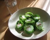 キャベツのかにかま巻き♪作り方5写真