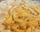 切干大根・麩・油揚げの味噌汁作り方2写真