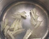 離乳食初期 セロリの裏ごし作り方1写真