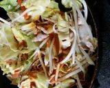 野菜たっぷり焼肉風丼作り方3写真