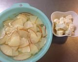爽やか♬りんご&クリームチーズマフィン♡作り方1写真