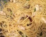 柚子胡椒が決め手❗️きのこの和風パスタ作り方4写真