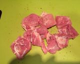 ☆鶏もも肉のトマト煮☆作り方1写真