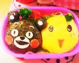キャラ弁＊くまもん作り方1写真