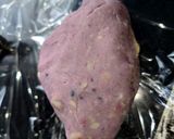 材料二つ。さつまいも饅頭作り方4写真