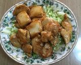 鶏胸肉の黒酢照り焼き作り方5写真