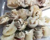 牛すじ肉と根菜の味噌汁♪作り方3写真