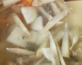牛すじ肉と根菜の味噌汁♪作り方6写真