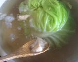 丸ごとキャベツのあったか汁作り方1写真