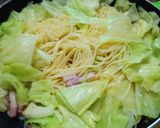 たけのこ と キャベツのペペロンチーノ作り方7写真