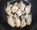 京だしと九条ねぎの美味しい牡蠣蕎麦作り方4写真