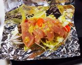 鶏と野菜の味噌包み焼き作り方2写真