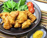 鶏ささみの天ぷら★カレー風味♪カレー塩付作り方11写真