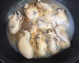 京だしと九条ねぎの美味しい牡蠣蕎麦作り方5写真