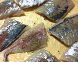 春風味！簡単☆鯵と菜の花のトマトパスタ作り方1写真