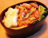 ケチャップ味が変身☆ペンネパスタ作り方4写真