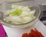 白菜の芯でシャキシャキ肉巻き作り方2写真