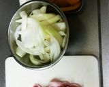 長芋とパプリカの簡単カレー作り方1写真