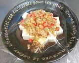節約♪ネギとカニカマでうまうま豆腐作り方4写真