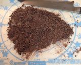 混ぜるだけ♪板チョコでふわふわブラウニー作り方3写真