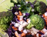 イカステーキ、野菜添え。作り方2写真