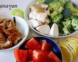 無塩料理☆ゴロゴロ野菜のバジルレモン炒め作り方1写真