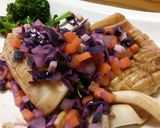 イカステーキ、野菜添え。作り方5写真