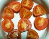 トマトのチーズ焼き作り方1写真
