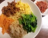 マルちゃん製麺ごまだれ冷しビビンバ作り方3写真