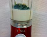 炊飯器で作るほうれん草の蒸しパンケーキ作り方3写真