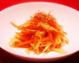 簡単副菜!大根とにんじんのきんぴら作り方4写真