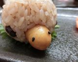 プリッともちっと❂ごてあら赤飯おにぎり。作り方8写真