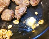 醤油バターオニオンステーキ。作り方4写真