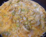 長ねぎ卵焼き、バジル味。作り方2写真