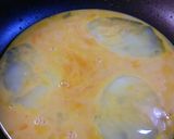 長ねぎ卵焼き、バジル味。作り方1写真