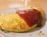 朝ご飯に♪ウインナー入りふわっオムレツ♪作り方7写真
