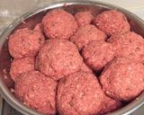 昭和風、普通のハンバーグ作り方1写真