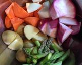 鶏肉と野菜のペッパーオーブン焼き作り方1写真