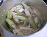 簡単！　豆腐　ネギ　鶏ひき肉の　和風煮♪作り方4写真